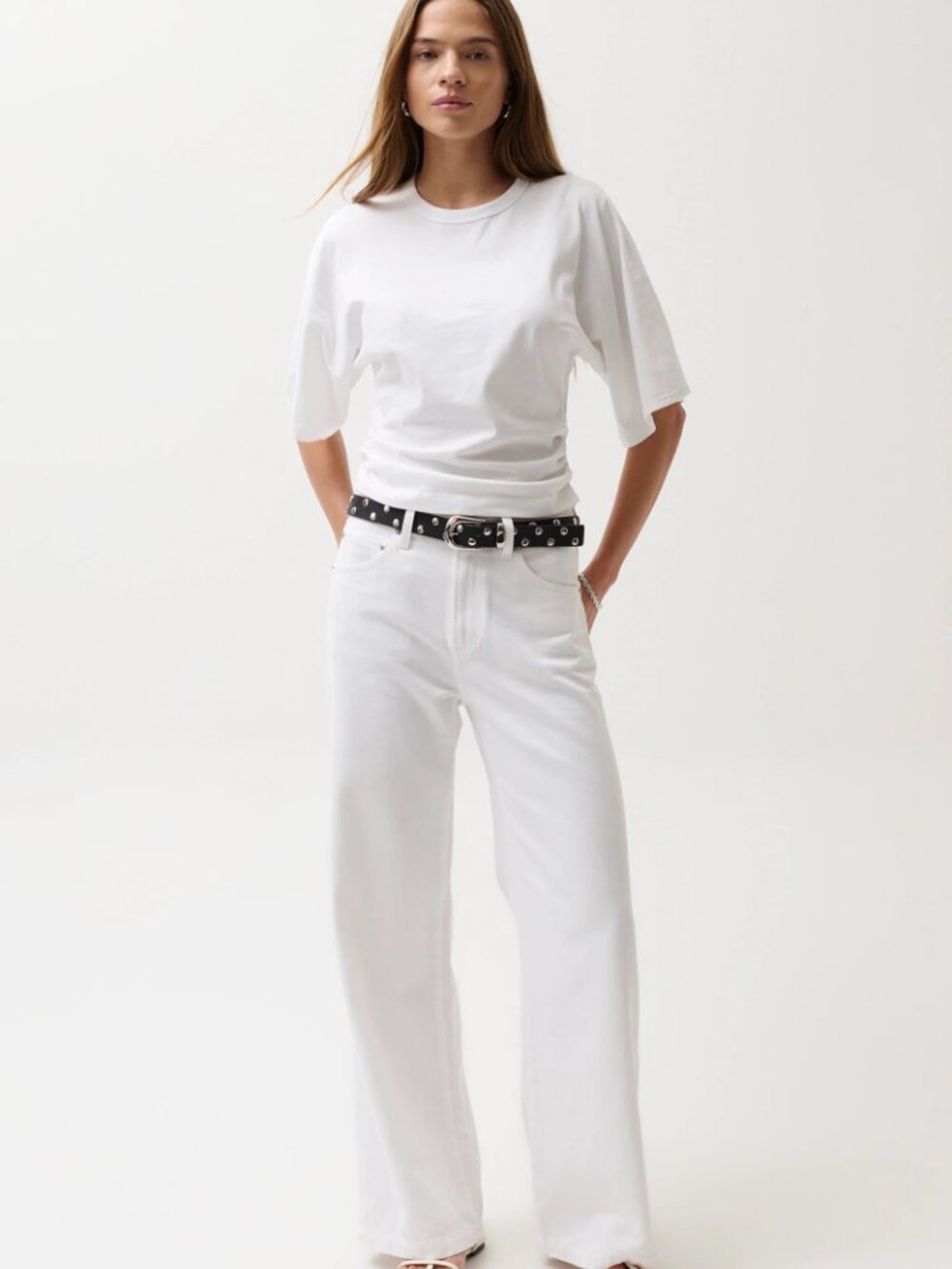 Pistola Jadyn Low Slung Palazzo Jeans Size 28 - Picture 3 of 11